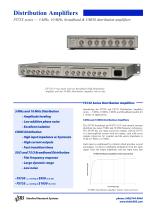 Broadband 50 ? Distribution Amplifier-1