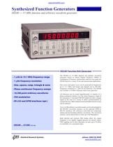 Waveform Generator - Stanford Research Systems - PDF Catalogs ...