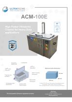 Machine de nettoyage ultrasons ACM-100 E