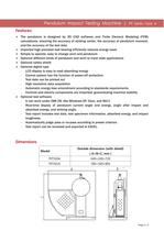 Pendulum impact tester for plastics-2