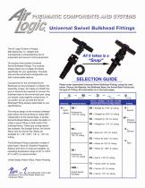 Universal Swivel Bulkhead Fitting - 1