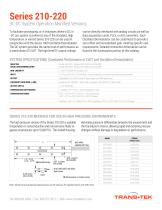 Series 210-220 Long Stroke AC LVDTs - 3