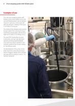Drum emptying system with follower plate-6