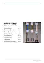 Rubber testing booklet - 3