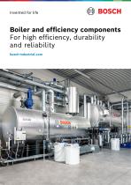 Boiler and efficiency components for high efficiency, durability and reliability from Bosch Industrial-1
