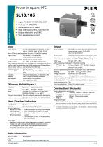SL10.10 - PULS GmbH - PDF Catalogs | Technical Documentation | Brochure