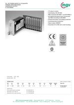 AC / DC POWER SUPPLY for CompactPCI PRIMARY SWITCHED MODE QUADRUPLE OUTPUT P 4180 SERIES - 1