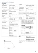 AC / DC POWER SUPPLY for CPCI PRIMARY SWITCHED - 2