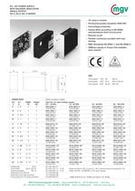 DC / DC POWER SUPPLY WITH GALVANIC INSULATION SINGLE OUTPUT DG 2, DG 6, DG 10 SERIES - 1