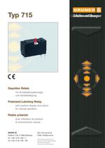 Latching Relays 8 - 20 Ampere 715L - 1