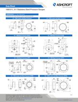 1009 2½˝, 3½˝ Stainless Steel Pressure Gauges-5