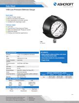 1188 Low Pressure Bellows Gauge - 1