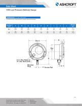 1189 Low Pressure Bellows Gauge - 4