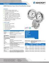 2008 Panel Pressure Gauge