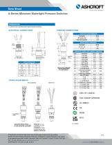 A-Series Miniature Watertight Pressure Switches 2025-5