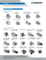 A-Series Miniature Watertight Pressure Switches 2025-6