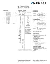 ATE-100 Handheld Pressure Calibrator - 4