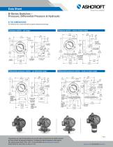 B-Series Switches –  Pressure, Differential Pressure & Hydraulic-7