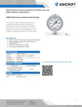 High-Pressure Instrumentation for Water Jet and Water Blaster Applications-3