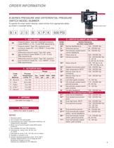 Temperature Switches - Type 400, B-Series - 5