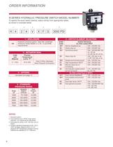 Temperature Switches - Type 400, B-Series - 8