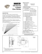 Caliper Disc Brakes for applications requiring static and/or dynamic braking - 10