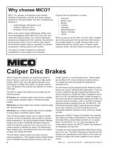 Caliper Disc Brakes for applications requiring static and/or dynamic braking - 2