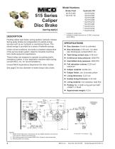 Caliper Disc Brakes for applications requiring static and/or dynamic braking - 4