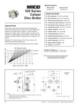 Caliper Disc Brakes for applications requiring static and/or dynamic braking - 8