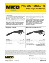 Heavy Duty Ratchet Handle Promotional Sheet - 1