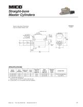 Hydraulic Master Cylinders Catalog - 11