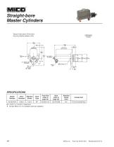 Hydraulic Master Cylinders Catalog - 14