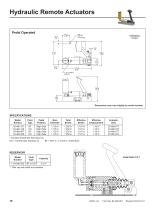 Hydraulic Remote Actuators - 16