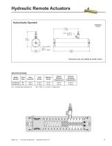 Hydraulic Remote Actuators - 7