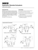 Hydraulic Remote Actuators - 8