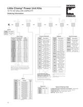 Little Champ® Hydraulic Power Unit Kits Catalog - 10