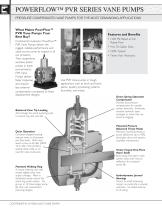 POWERFLOW ™ PVR SERIES VANE PUMPS - 2