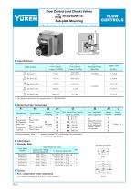 Flow Control (& Check) / Pilot Operated Flow Control (& Check) Valves-2