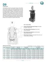 RS D9 Series Hydraulic Motors-2