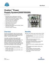 Data SheetPage -1Ovation™ Power Supply System - 1