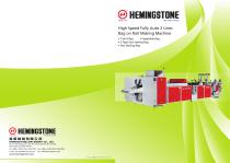 High Speed Fully Auto 2 Lines Bag on Roll Making Machine-2