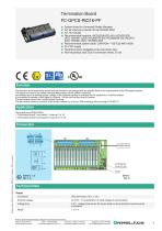 Termination Board FC-GPCS-RIO16-PF