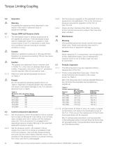 Eaton Torque Limiting Coupling Installation, Operation and Maintenance Manual Airflex® Product Line - 12