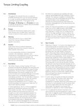 Eaton Torque Limiting Coupling Installation, Operation and Maintenance Manual Airflex® Product Line - 6