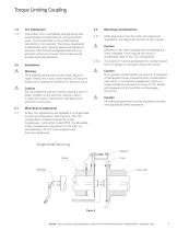 Eaton Torque Limiting Coupling Installation, Operation and Maintenance Manual Airflex® Product Line - 7