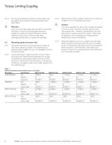 Eaton Torque Limiting Coupling Installation, Operation and Maintenance Manual Airflex® Product Line - 8