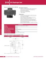 D10 #10 Diaphragm Seal - 1