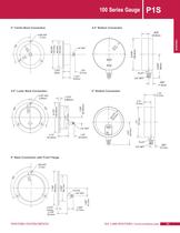 P1S 100 Series Pressure Gauge - 3