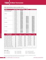 TBM Bi-Metal Thermometer - 2