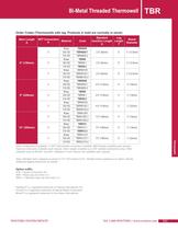 TBR Bi-Metal Thermowell - 3